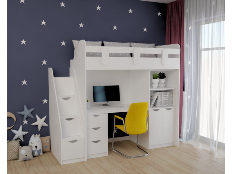 Стоит ли покупать кровать-чердак: плюсы и минусы Стоит ли покупать кровать-чердак: плюсы и минусы