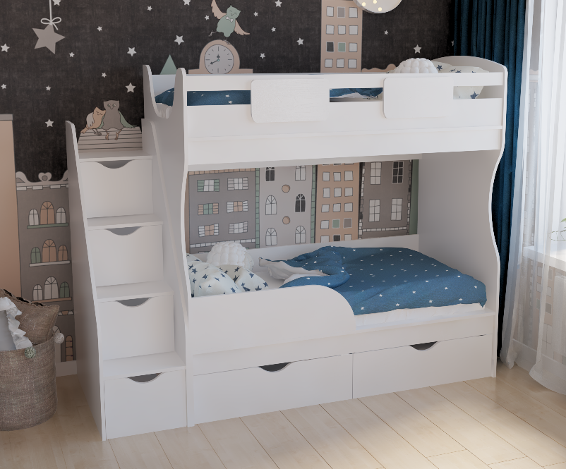 Спальные места 80х160 от Династия Kids