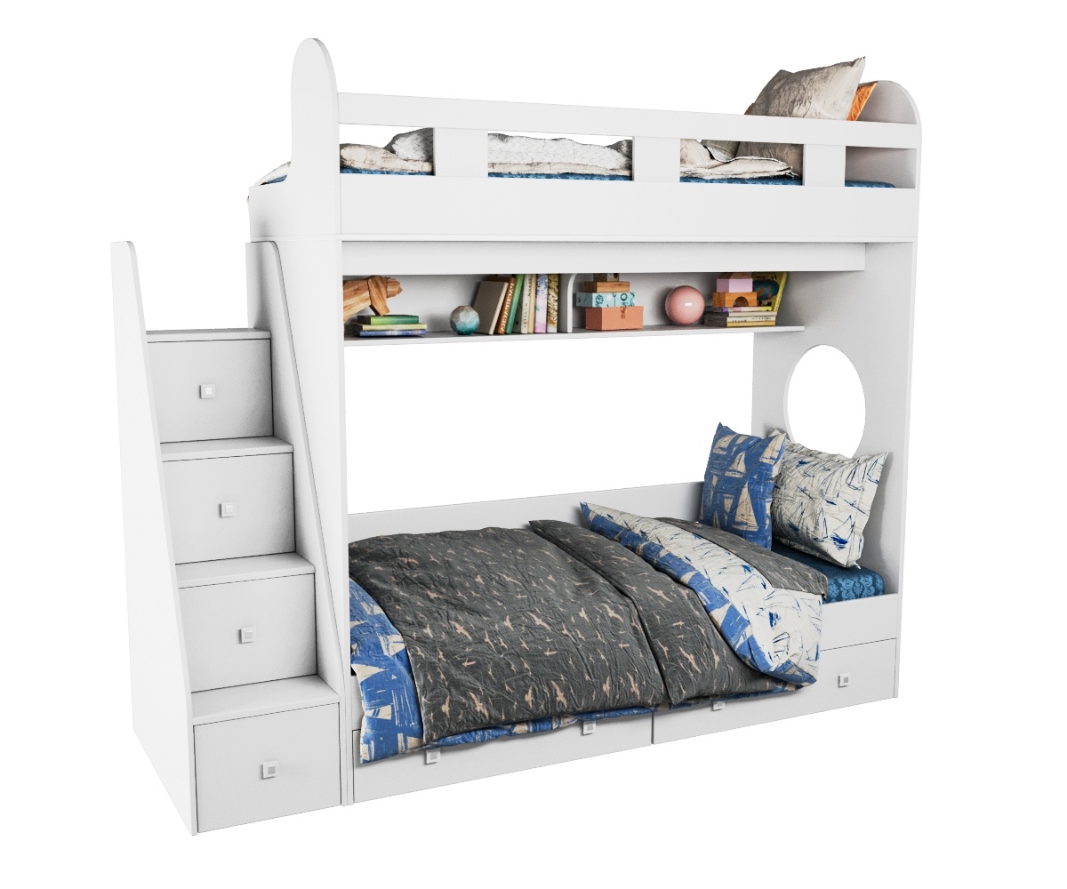 Кровать двухъярусная Юниор-1 (спальные места 160х80)