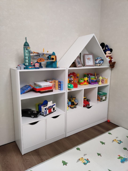 Стеллаж детский Уют-3 от Династия Kids