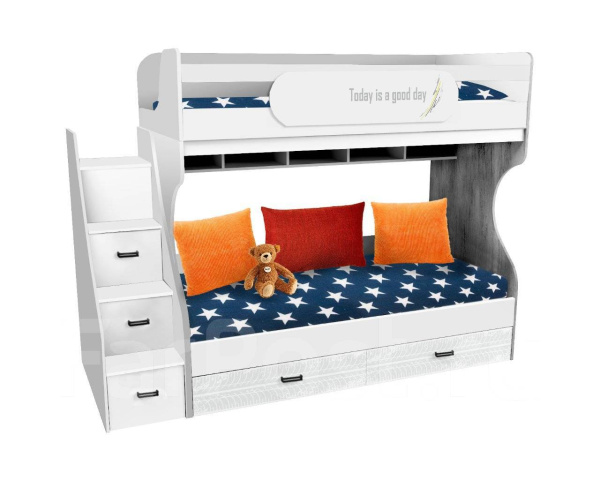 Двухъярусная кровать коллекции Престиж 190х90