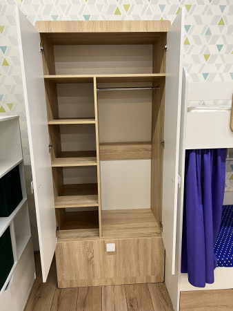 Шкаф-1 коллекции Формат  от Династия Kids