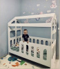 Кровать Манеж Домик 160х80 (без ящика) от Династия Kids
