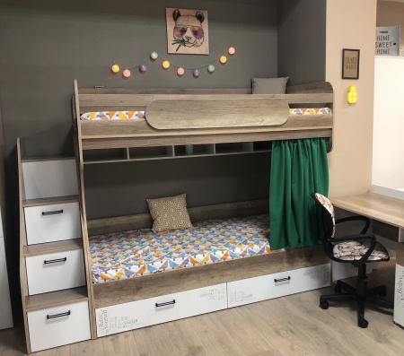 Двухъярусная кровать Твой Стиль New 190*90 от Династия Kids