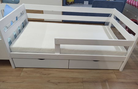 Кровать Эко массив березы 160х80 (без ящика)  от Династия Kids