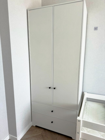 Шкаф-2 коллекции Норд (с ящиками) от Династия Kids