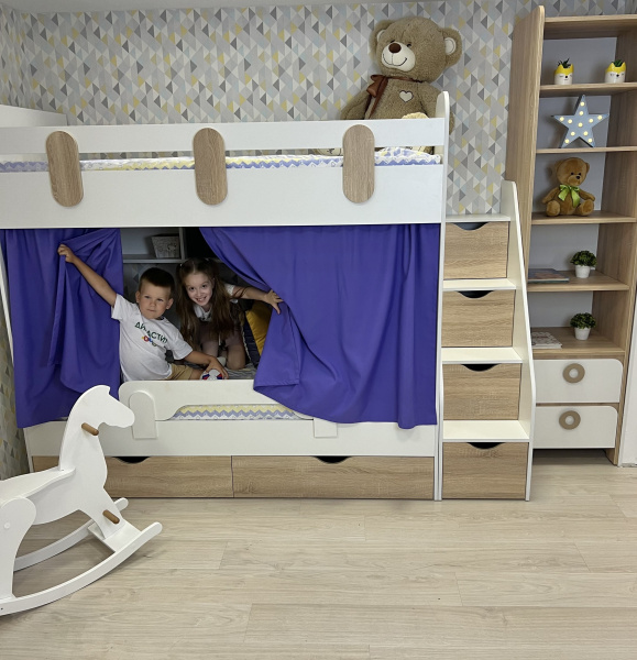 Кровать двухъярусная Фортуна  от Династия Kids