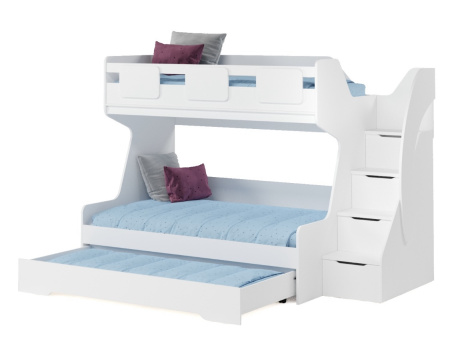 Кровать МЕГА ПРЕМИУМ 120х200 от Династия Kids