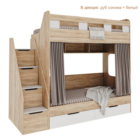 Двухъярусная кровать Твинс 190х90 от Династия Kids