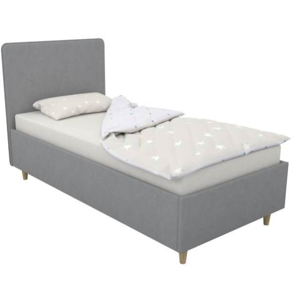 Мягкая кровать 80х190 Бохо Up с подъемным механизмом 