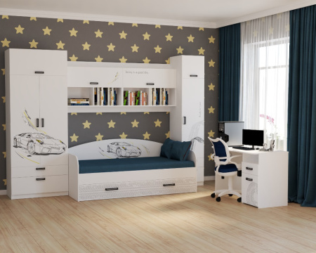 Стол угловой коллекции Престиж  от Династия Kids