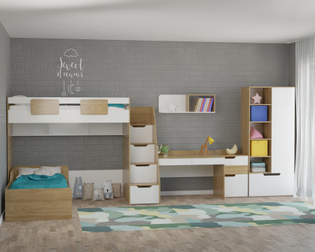 Полка навесная коллекции Мозаика