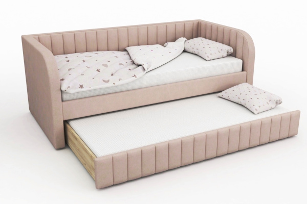 Кровать Альба 90х190 с дополнительным спальным местом 