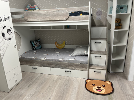 Двухъярусная кровать Гранд 190х90 от Династия Kids