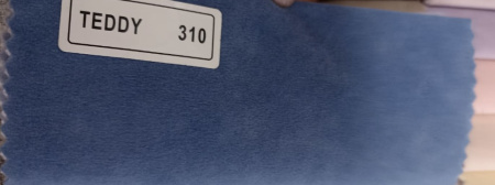 Диван-кровать Кэви (левый бортик). Велюр Тедди 304 от Династия Kids