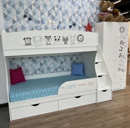 Шкаф коллекции Хэппи  от Династия Kids