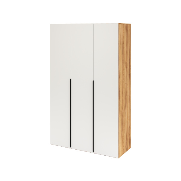 Шкаф 3-х дверный коллекции Брайт Золотистый