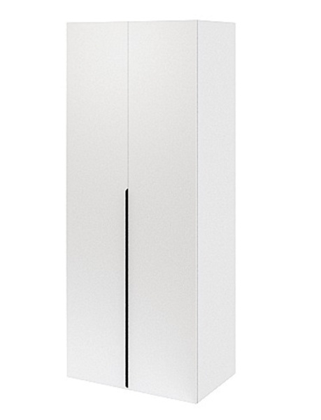 Шкаф 2-х дверный коллекции Брайт (внутри штанга + полки)