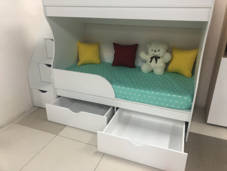 Двухъярусная кровать 160х80 Альфа Мини  от Династия Kids