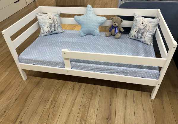 Кровать Эко массив березы 160х80 (без ящика) 