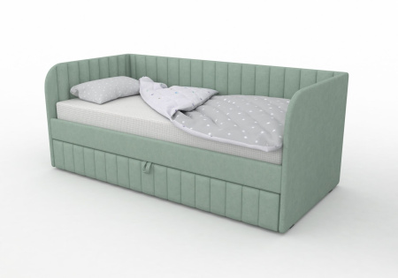 Кровать Гретта 90х190 (c ящиком для белья)