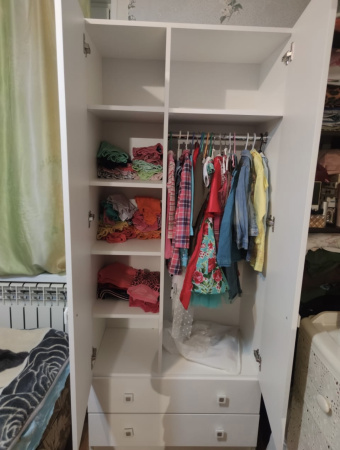 Шкаф коллекции Умка (цвет: белый) от Династия Kids