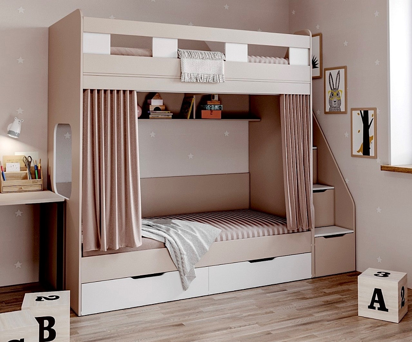 Спальные места 80х180 от Династия Kids