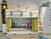 Двухъярусная кровать Фортуна (размеры и цвета разные) от Династия Kids