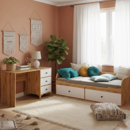 Кровать коллекции Альви 190х90 от Династия Kids