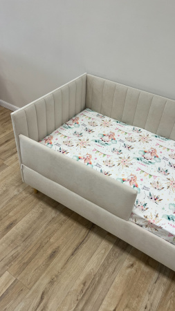 Мягкая кровать Шелби Изумруд 90х180