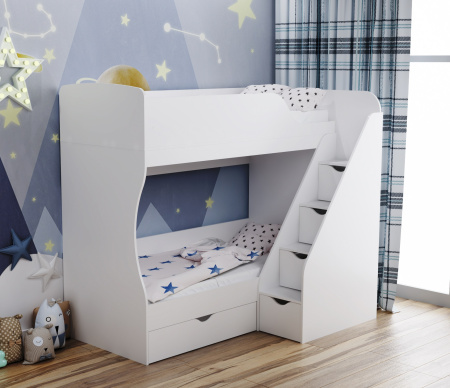 Двухъярусная кровать Умка-3  от Династия Kids